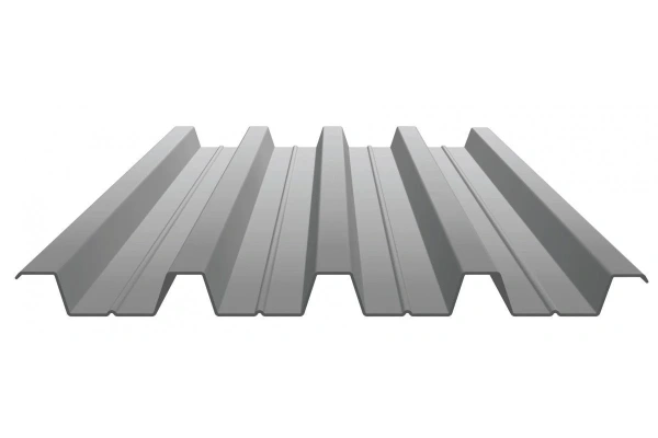 Профнастил оцинкованный НС60 0,7мм 1м